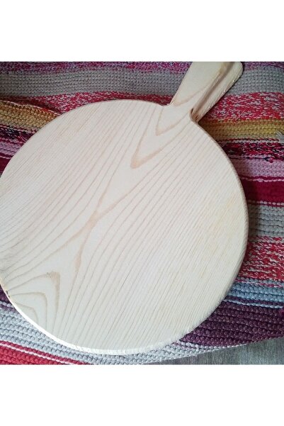 TUGRAİSKİLİP 25 Cm Wooden Flatbread Dough Board