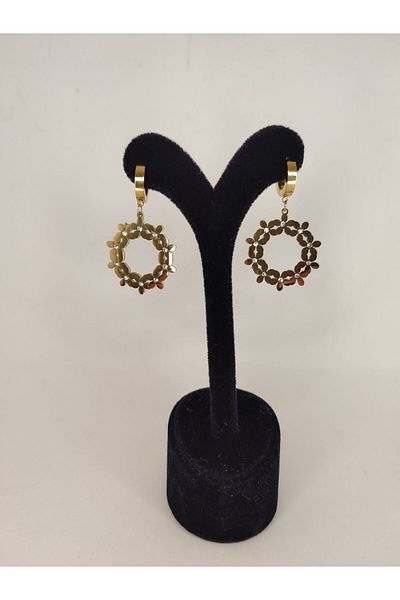Romea Steel Stainless Stylish Hoop Earrings