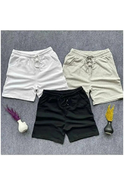 Karatopak Unisex 3 Lü Şort
