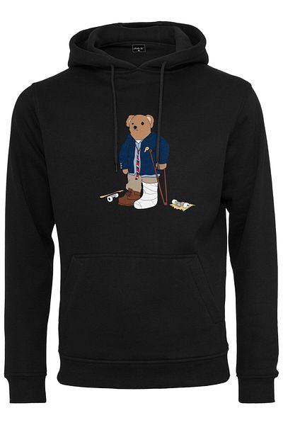 Mister Tee Hoody Skateboard Bear Hoody