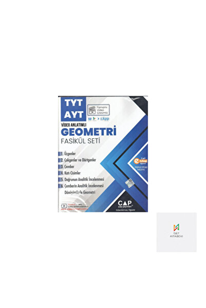 Çap Yayınları Tyt Ayt Geometri Fasikül Seti