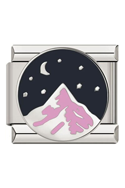 Naturel Tılsım سحر الجبال الإيطالي من الفولاذ المقاوم للصدأ مقاس 9 مم