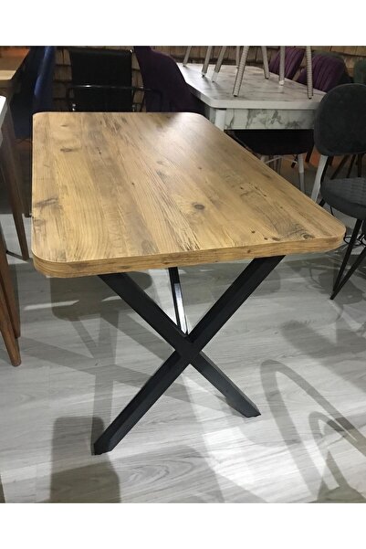 anonim Çapraz ayak ahşap masa