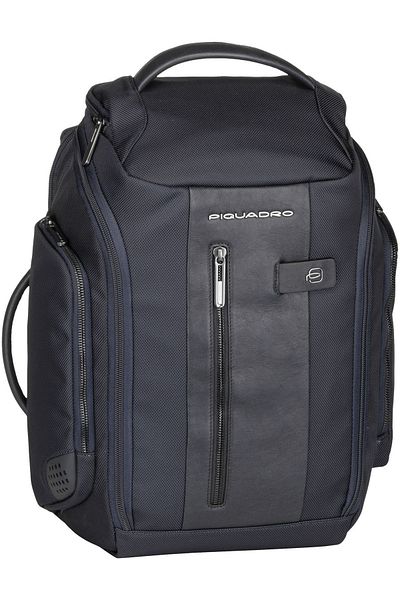 PIQUADRO 40 cm breiter Brief 2 Rucksack - Laptop Fach