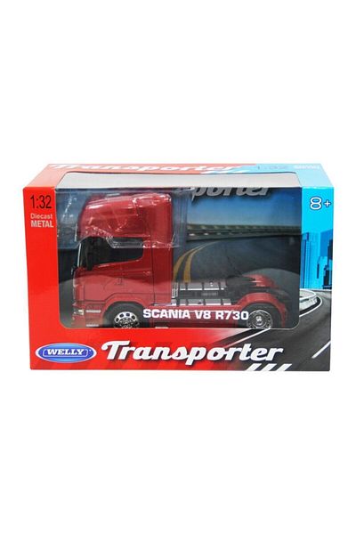 TRUST STORE 1:32 سكانيا V8 R730 4 عجلات نموذج شاحنة قابلة للجمع مرخصة