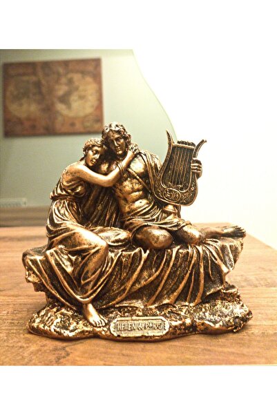 Antioch Art And Design Helen ve Paris Biblo Tasarım Heykel Ev Dekor Hediyelik...