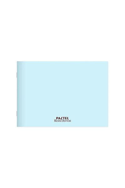 SEYFİKİRTASİYE 25x35 Cm Sharp Color Wire Stitched Pastel Plastic Cover 24 Sheets Picture Notebook Poppable