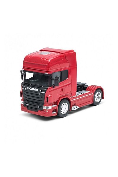 TRUST STORE 1:32 سكانيا V8 R730 4 عجلات نموذج شاحنة قابلة للجمع مرخصة