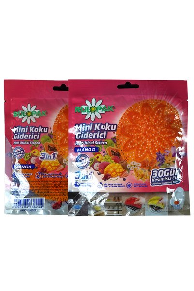 Rulopak Mini Lavabo Pisuvar Süzgeci Koku Giderici (Mango)
