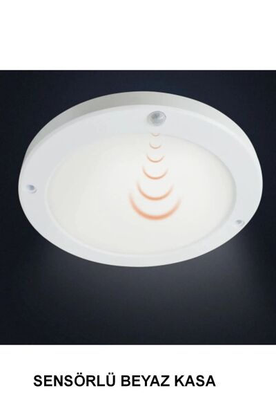 Cata Ct 9247 Sensörlü Sıva Üstü Led Armatür (gece Gündüz Ayarlı) Beyaz Işık