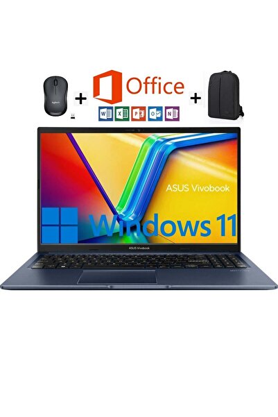 ASUS Vivobook 15 X1504VA Intel Core 5 120U 16GB 512GB SSD 15.6" W11 + OFFİCE