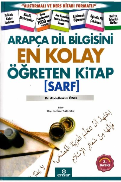 Ensar Neşriyat Arapça Dil Bilgisini En Kolay Öğreten Kitap (Sarf) Ensar Neşri...