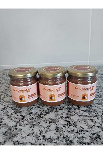 3 Adet Çikolatalı Fındık Kreması Katkısız, Palm Yağsız, Koruyucusuz Avantajlı Paket