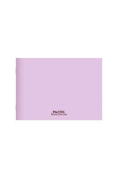 SEYFİKİRTASİYE 25x35 Cm Sharp Color Wire Stitched Pastel Plastic Cover 24 Sheets Picture Notebook Poppable