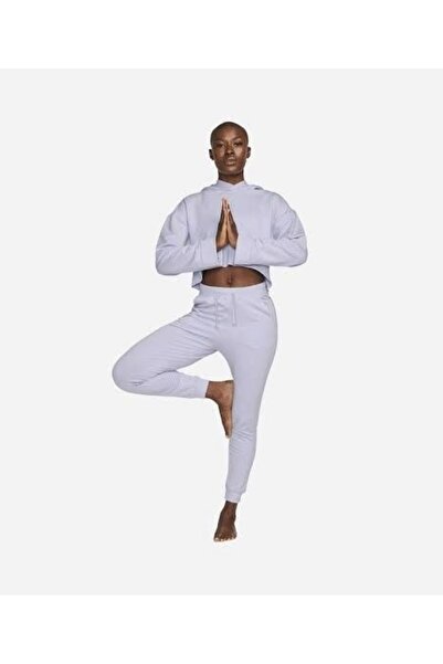 Nike Yoga Luxe 7/8 Fleece Kadın Eşofman Altı