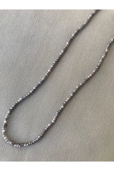 Doğaltaş Blue Sapphire Necklace