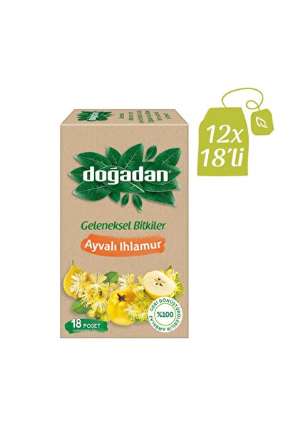 Doğadan Ayvalı Ihlamur Çayı 18li x 12 paket (1 koli)