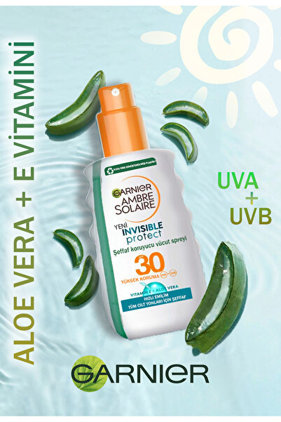 Ambre Solaire Invisible Protect Güneş Koruyucu Vücut Spreyi 200ml