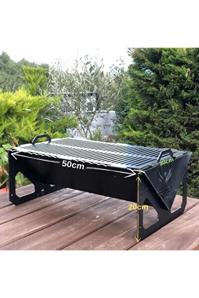 WiseDec WiseGrill Taşınabilir Çantalı Metal Mangal Kolay Kurulum Ve Portatif WiseDec V7