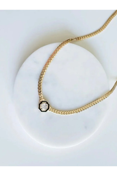 Arıa Italian Chain Leyla Steel Necklace