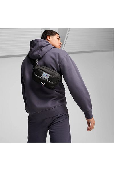 Puma BMW MMS Men's Black Waist Bag - 090824 -01