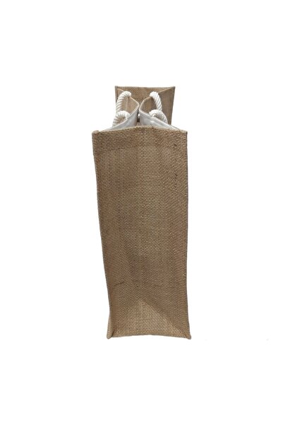 KYLE XM Τσάντα παραλίας από ψάθι από γιούτα με στάμπα Istanbul, τσάντα παραλίας και πισίνας με εσωτερική τσέπη και μπρελόκ