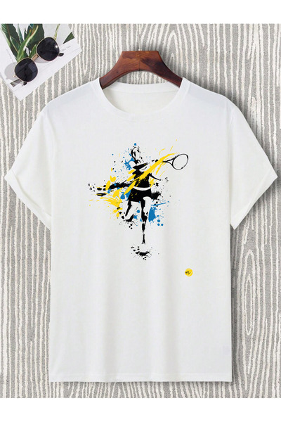 donamod Unisex Oversize Tenis Tennis Raket File Top Sever Hediye Doğum Günü A...