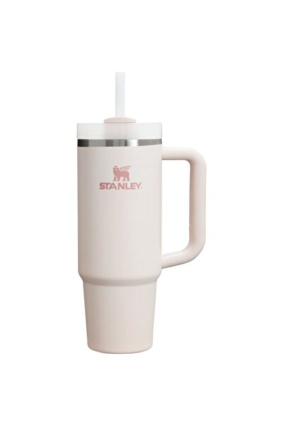 Stanley Quencher H2.0 FlowState™ - 30 oz Rose Quartz Tumbler with Straw