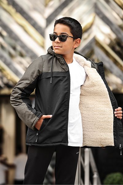 DOXGER Personality Fur Lined Children's Coat
