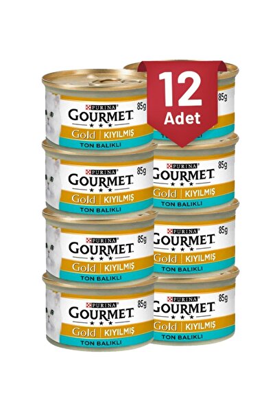 Gourmet Kıyılmış Ton Balıklı Kedi Konservesi 85 Gr