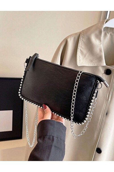 İAMBTŞY Mini Boncuklu şık tasarımlı Luis De Le founte çapraz çanta