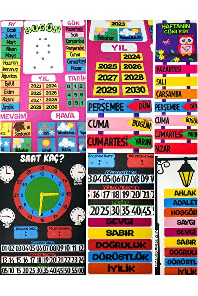 keçeli dünyam İnteraktif Eğitim Materyalleri Eksik Parçalar