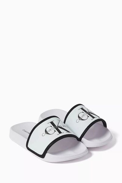 Calvin Klein Ck Kids Slippers - Logo Pool Slide
