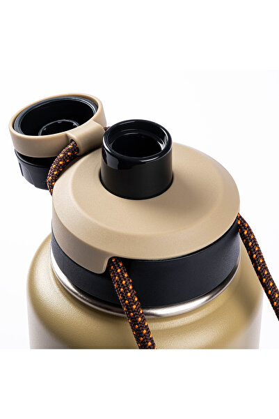 Tantitoni 020-01-kHAKi 950ML Stainless Steel Thermos Water Bottle - Double Layer