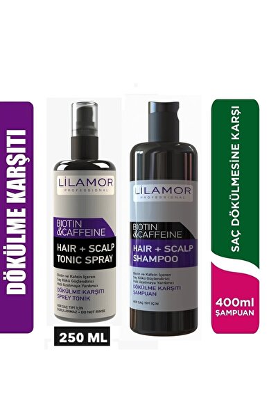 Lilamor Biotin&collagen Özlü Şampuan 400 ml Tonik Sprey 250 ml