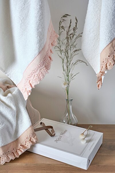 Nazik Home Irena Set of 2 Gift Face Towels - 50x80 cm
