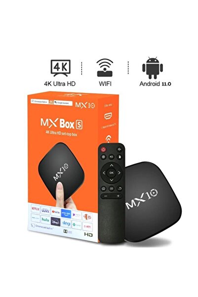 Tekno Faresi TEKNO FARESİ Box 4K Android Tv Box + Stick Wifi Akıllı Tv Kutusu...