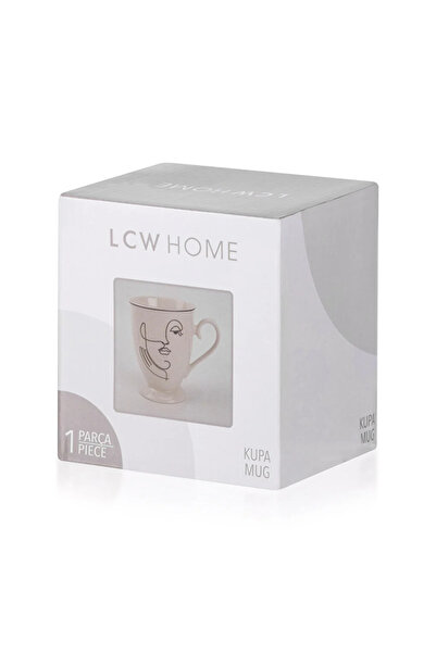 LC Waikiki Face Printed Porcelain Mug 300 ml