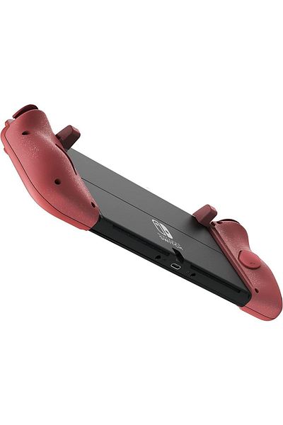 Hori Nintendo Switch Oled - Compact Apricot Red Split Pad
