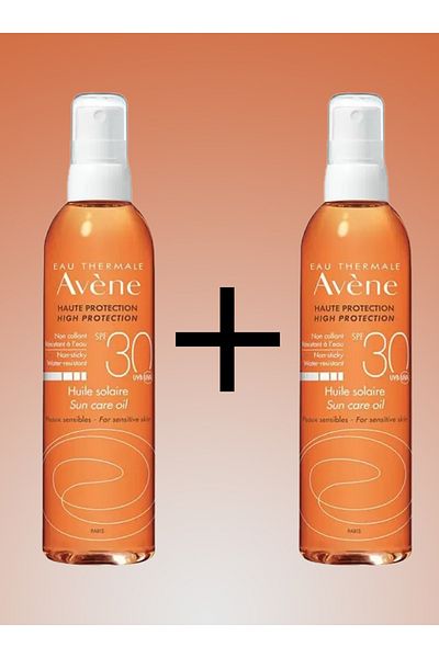 Avene SPF30 Huile Solaire - 200ml x 2 Body Oil