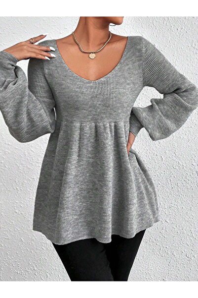 ATEMODAA Knitwear Sweater - Bell Skirt Design