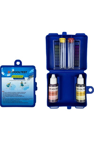 PoolTest Ekonomik Havuz Suyu Test Kiti Ph - Klor Ölçüm Kiti