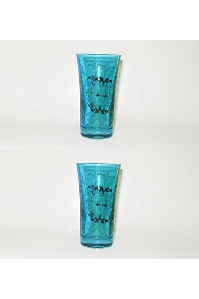 Luyano Kahve Yanı Su Bardak Osmanlı 2'li Cam Rakı Türk 130cc Koleksiyonluk Hediyelik Otantik