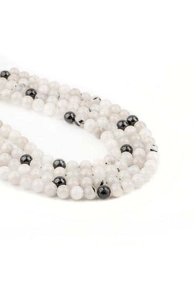 Zeynep Büyükbay 8 Mm Sphere Cut Routine Quartz Natural Stone String