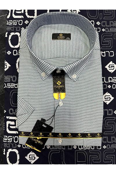 CLASSO Plus Size Short Sleeve Shirt