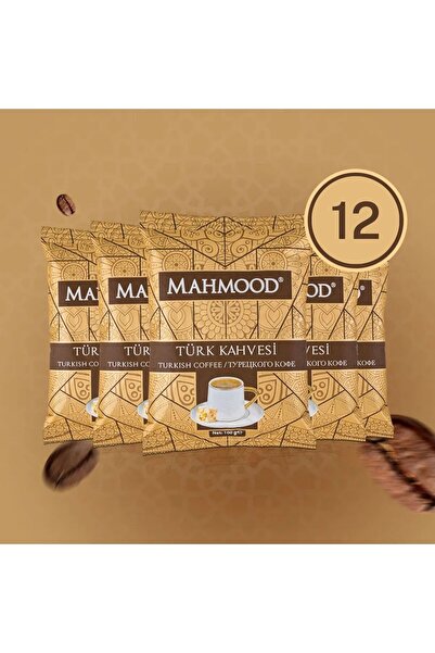 Mahmood Orta Kavrulmuş Türk Kahvesi 100 gr - 12'li