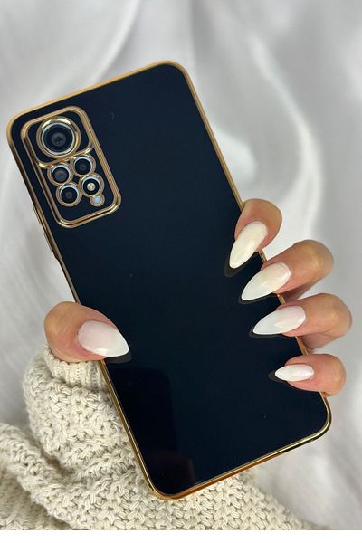 Vip Case متوافق مع Redmi Note 11 Pro وNote 12 Pro 4G - حافظة من السيليكون لحماية الكاميرا لامعة ومقاومة للأوساخ