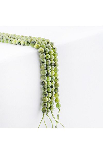 Zeynep Büyükbay 6mm Jade Canadian Natural Stone String