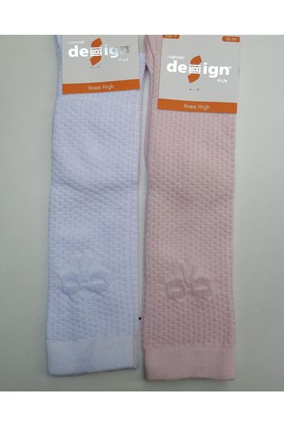 Design Socks Детски комплект от 2 дизайнерски чорапи до коляното