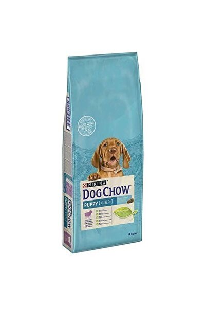 Dog Chow Puppy Lamb Rice Kuzu Etli Pirinçli Yavru Köpek Maması 14 Kg
